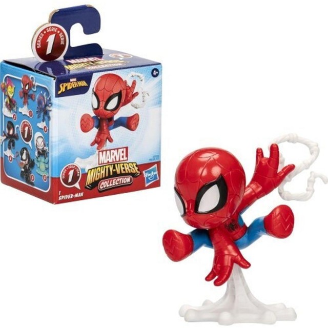 Hasbro Marvel Spiderman: Mighty-Verse (Series 1) - Spider-Man Figure (G0086)