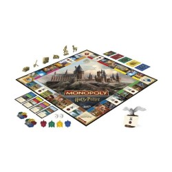 Hasbro Monopoly: Harry Potter - A Magical Adventure at Hogwarts (Greek Language) (F9422)