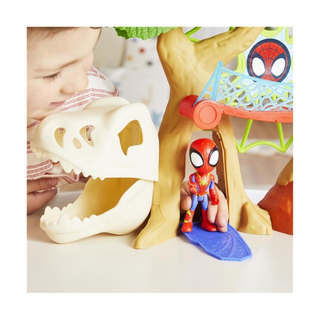 Hasbro Marvel: Spidey And His Amazing Friends - Dino Webs Treehouse Playset (F9477)