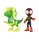 Hasbro Dinsey Marvel: Spidey And His Amazing Friends Dino-Webs - Miles ''Spin'' Morales & Marvel's Electrosaurus (G0121)