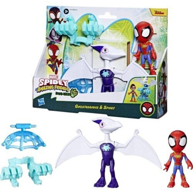 Hasbro Disney Marvel: Spidey And His Amazing Friends Dino-Webs - Ghostasaurus & Spidey (G0123)