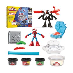 Hasbro Play-Doh Marvel: Spider-man - Launch And Slice Battle (F9827)