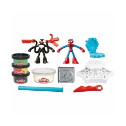 Hasbro Play-Doh Marvel: Spider-man - Launch And Slice Battle (F9827)