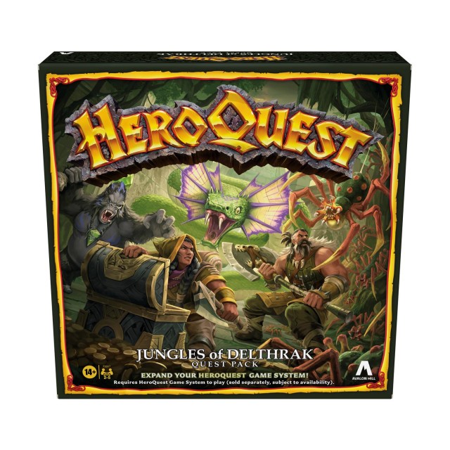 Hasbro Heroquest Jungles Of Delthrak - Quest Pack (English Language) (F9907)