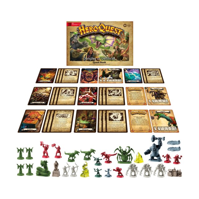 Hasbro Heroquest Jungles Of Delthrak - Quest Pack (English Language) (F9907)