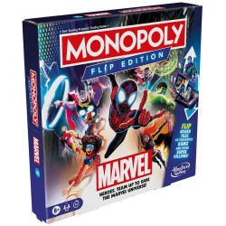 Hasbro Marvel: Monopoly - Flip Edition (Greek Language) (F9931)