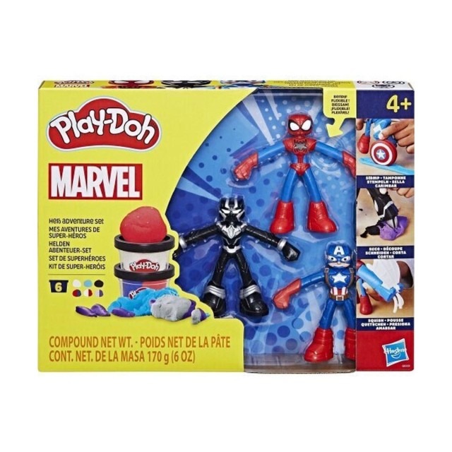 Hasbro Play-Doh: Marvel - Hero Adventure Set (G0333)