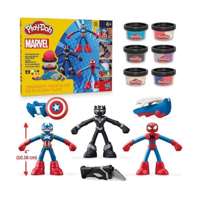 Hasbro Play-Doh: Marvel - Hero Adventure Set (G0333)