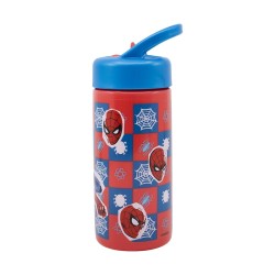 Stor: Marvel: Spider-Man Arachnid Grid -  Playground Sipper Bottle (410ml) (74731)