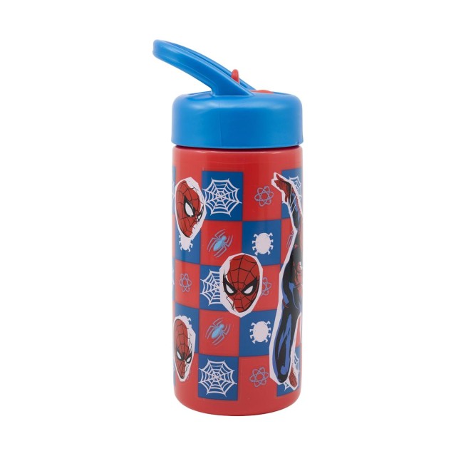 Stor: Marvel: Spider-Man Arachnid Grid -  Playground Sipper Bottle (410ml) (74731)