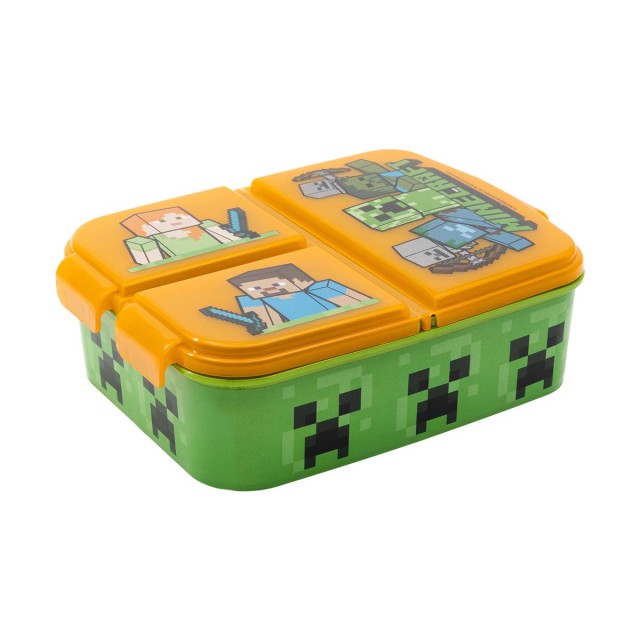 Stor: Minecraft - Multi Compartment Sandwich Box (40420)