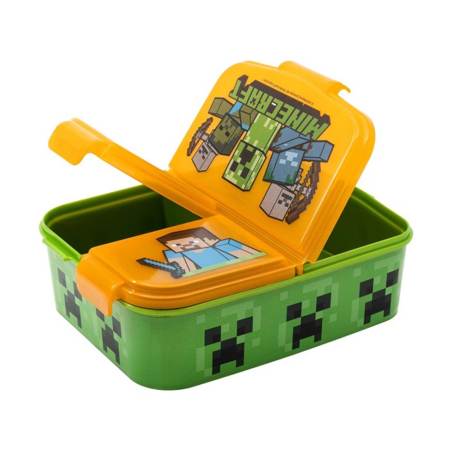 Stor: Minecraft - Multi Compartment Sandwich Box (40420)