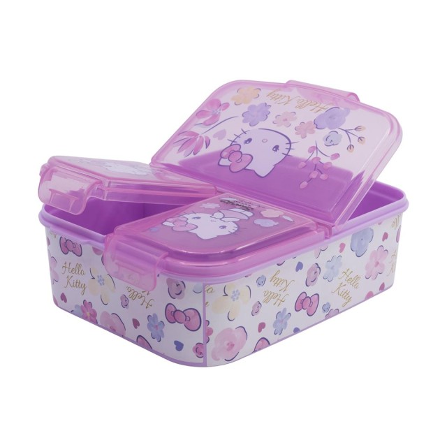 Stor: Hello Kitty - Multi Compartment Sandwich Box (81720)