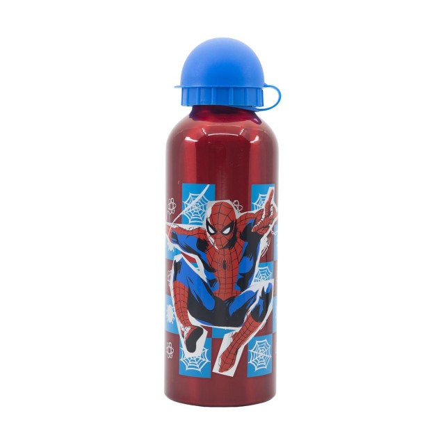 Stor Marvel: Spiderman Arachnid Grid -  High Aluminium Bottle (530ml) (74760)