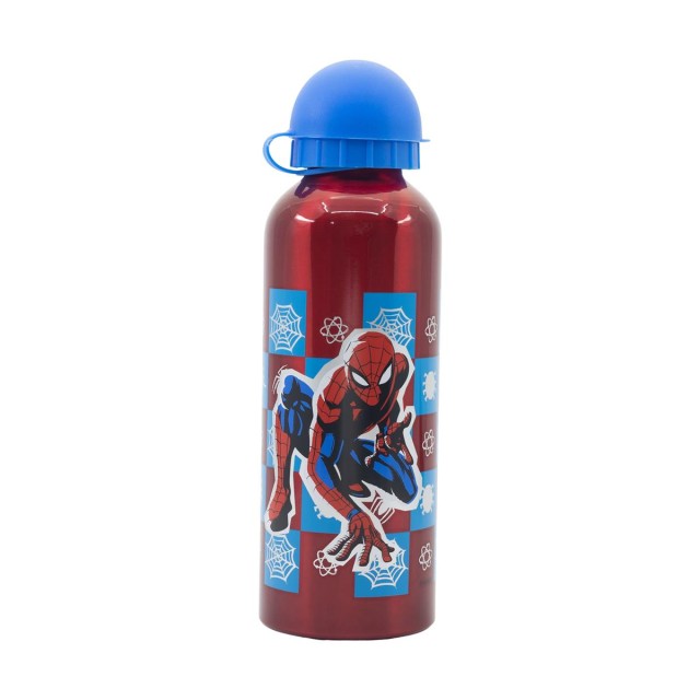 Stor: Marvel: Spiderman Arachnid Grid -  High Aluminium Bottle (530ml) (74760)