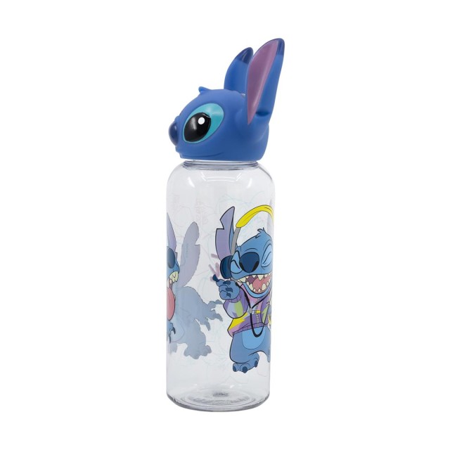 Stor: Stitch Flowers - 3D Figurine Bottle (560ml) (74860)