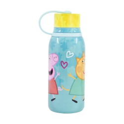 Stor: Peppa Pig Core 2022 - Kiddy Insulated Stainless Steel Bottle (330ml) (13941)