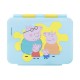 Stor: Peppa Pig Core 2022 - Stainless Steel Clamp Rectangular Sandwich Box (1100ml) (13956)