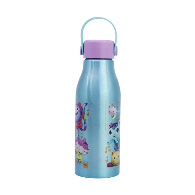 Stor: Gabby Dollhouse - Flexi Handle Aluminium Bottle (760ml) (21261)