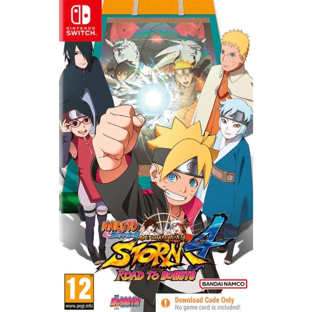 NSW Naruto Shippuden Ultimate Ninja Storm 4: Road To Boruto (Code in a Box)