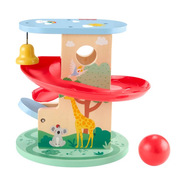 Fisher-Price - Wooden Treehouse Ball Run (HXT92)