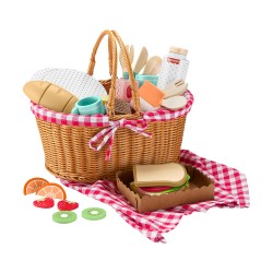 Fisher-Price - Wooden Picnic Basket Set (HXT81)