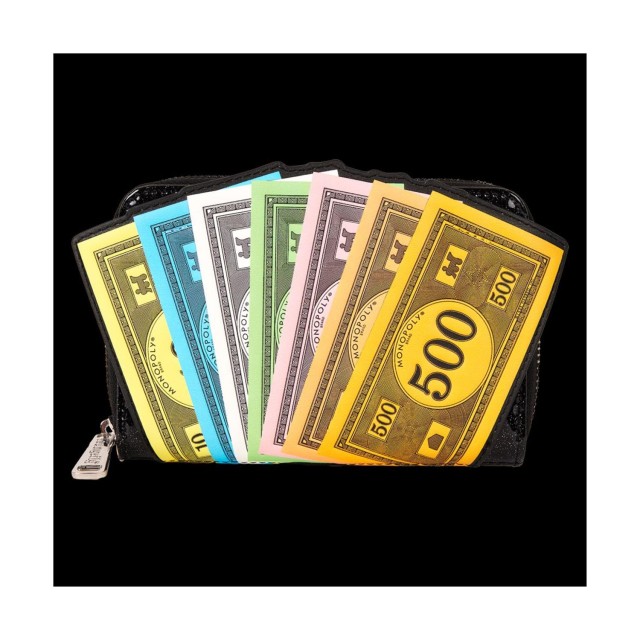 Loungefly Hasbro: Monopoly Money Zip Around Wallet (HASWA0001)