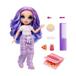 MGA Rainbow High: Junior High Pajama Party - Violet Willow Doll (503705)