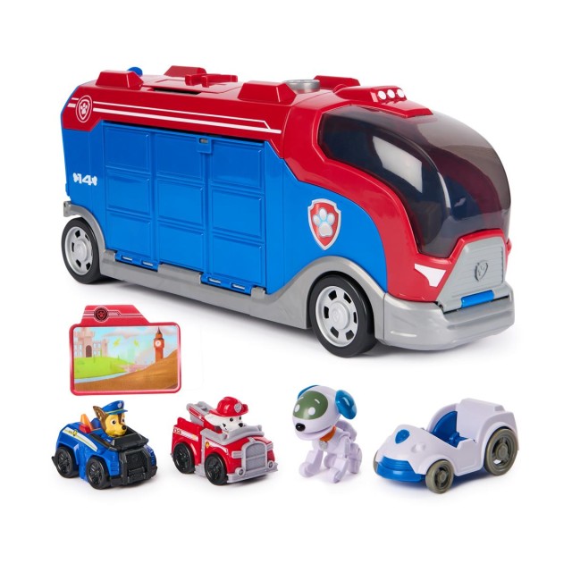 Spin Master Paw Patrol: Pup Squad & Robo Dog - Mission Cruiser Vehicle Playset (6070313)*