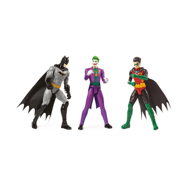 Spin Master DC: Batman - Batman & Robin VS. The Joker 12Inch Figures Set (6064967)*