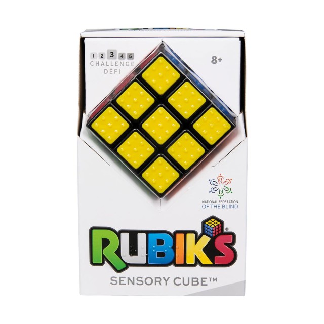 Spin Master: Rubik's Cube 3X3 - Sensory Cube (6065556)*