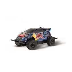 Carrera R/C Car: 2,4GHz Red Bull Peugeot WRX 208 - Rallycross, Hansen D/P (370182021)