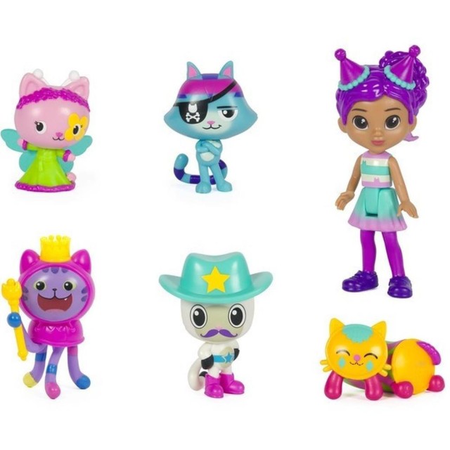 Spin Master Gabby's Dollhouse: Cat-Errific Celebration - Celebration Figure Gift Set (6069603)