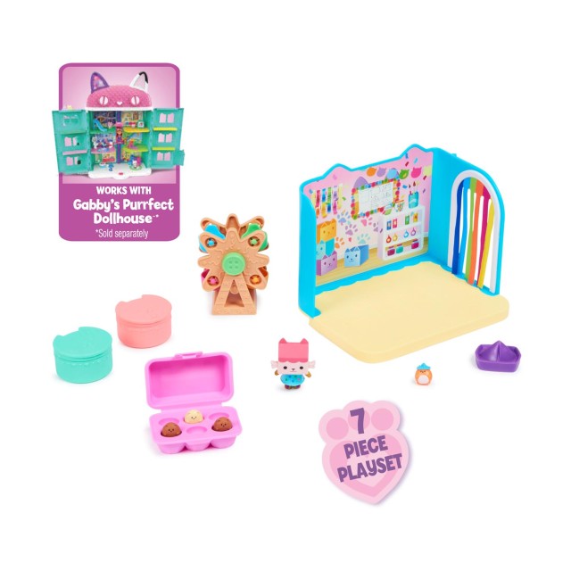 Spin Master Gabby's Dollhouse: Daniel James Catnip' Groovy Music Room - Deluxe Room Set (20145703)