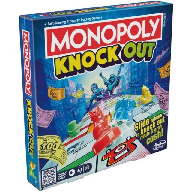 Hasbro: Monopoly - Knockout (Greek Language) (F8995)