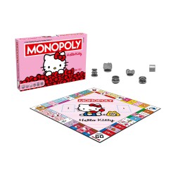 Winning Moves: Monopoly - Hello Kitty Board Game (English Language) (WM04863-EN1)