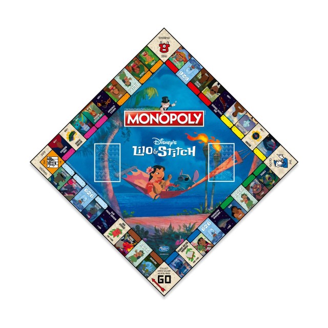 Winning Moves Disney: Monopoly - Lilo & Stitch Board Game (English Language) (WM02869-EN1)