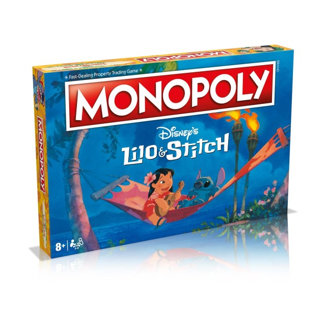 Winning Moves Disney: Monopoly - Lilo & Stitch Board Game (English Language) (WM02869-EN1)