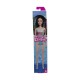 Mattel Barbie: Beach - Black Hair Doll Wearing Tropical Blue Swimsuit (HXX51)