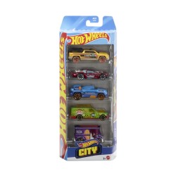 Mattel Hot Wheels - HW City (Set Of 5) (JBJ75)