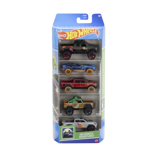 Mattel Hot Wheels - HW Remote Adventures (Set Of 5) (HTV53)