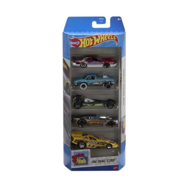 Mattel Hot Wheels - HW Drag Strip (Set Of 5) (HTV54)