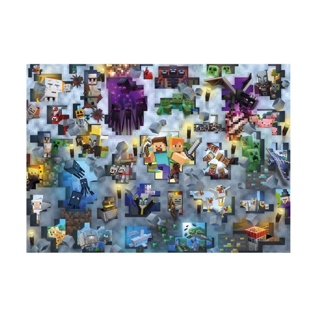 Ravensburger Puzzle: Minecraft Challenge (1000pcs) (12000422)
