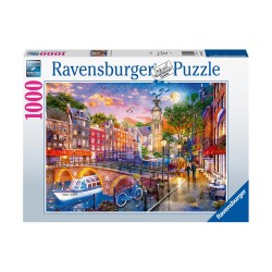 Ravensburger Puzzle: Sunset over Amsterdam (1000pcs) (12000884)