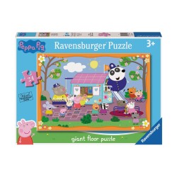 Ravensburger Giant Floor Puzzle: Peppa Pig - Fun at the Club House (24pcs) (3141)