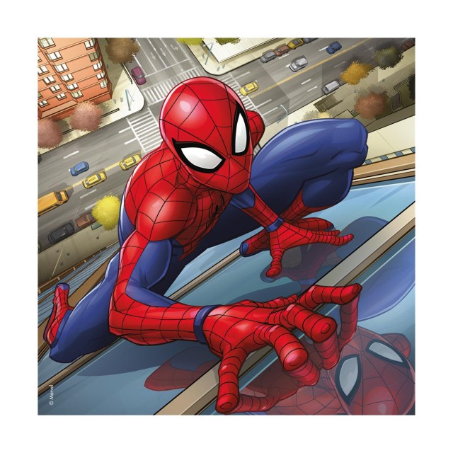 Ravensburger Puzzle Marvel: Spider-Man - Spider-Man in Action (3x49pcs) (8025)