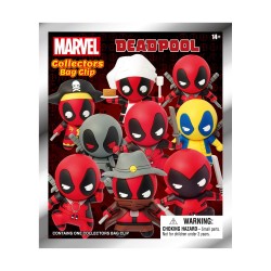 Monogram Marvel: Deadpool (Blind Bag/Random) 3D Foam Bag Clips Figures