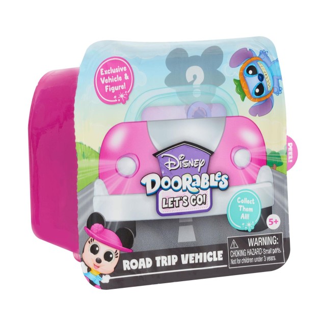 Giochi Preziosi Disney: Doorables Let's Go - Road Trip Vehicle (Random) (DRB06000)