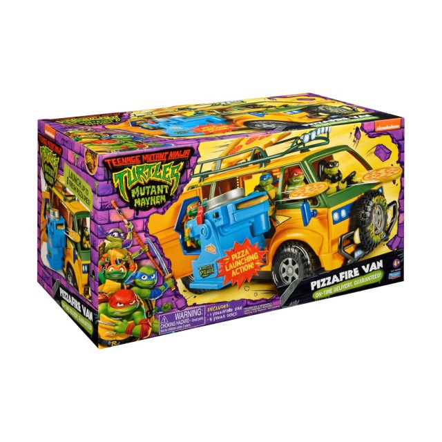 Giochi Preziosi Teenage Mutant Ninja Turtles: Mutant Mayhem - Pizzafire Van Vehicle (TU804000)