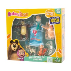 Giochi Preziosi Masha and the Bear: Collection of Figures - 7 Figures Pack (Random) (MHA31000)